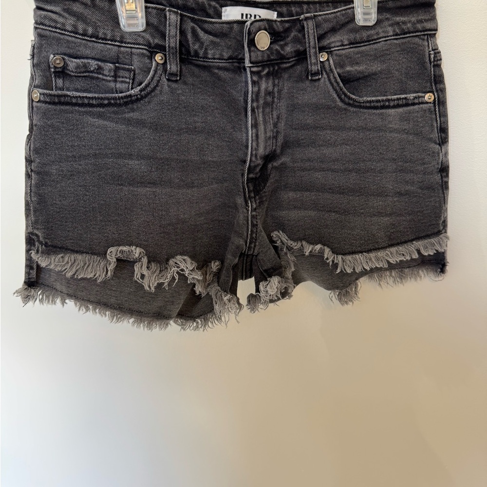 Women's Black Denim Shorts